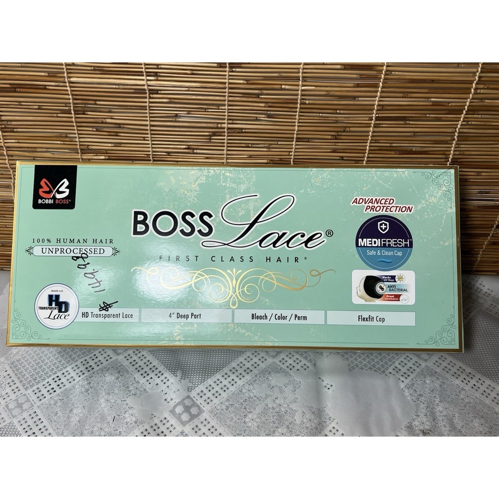Bobbi Boss 100% Unprocessed HD Boss Lace Wig - MHLF481 LAVINA Natural Bk
